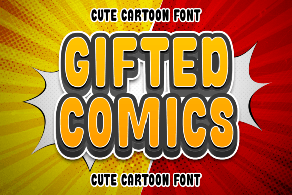 Gifted Comics Font - Featured Image