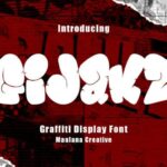 Gijaks Font - Featured Image