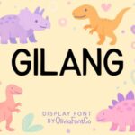 Gilang Font - Featured Image