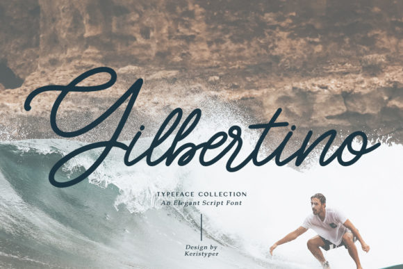 Gilbertino Font - Featured Image