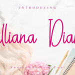 Gilliana Diary Font - Featured Image