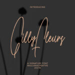 Gilly Fleurs Font - Featured Image