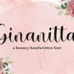 Ginanitta Font - Featured Image