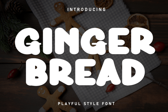 Ginger Bread Font - Featured Image