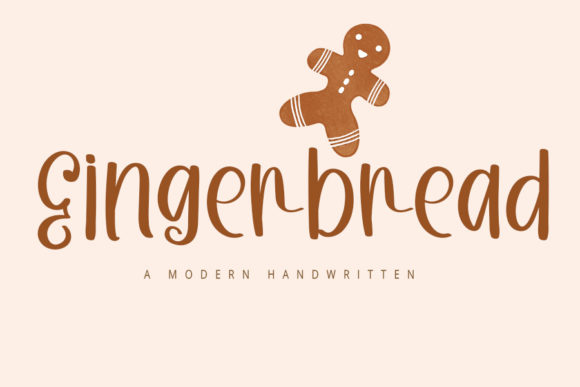 Ginger Bread Font - Featured Image