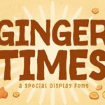 Ginger Times Font - Featured Image