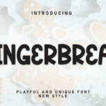 Gingerbread Font - Featured Image