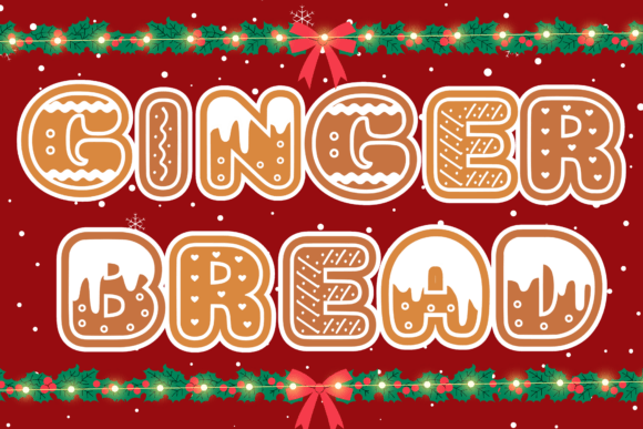 Gingerbread Font - Featured Image