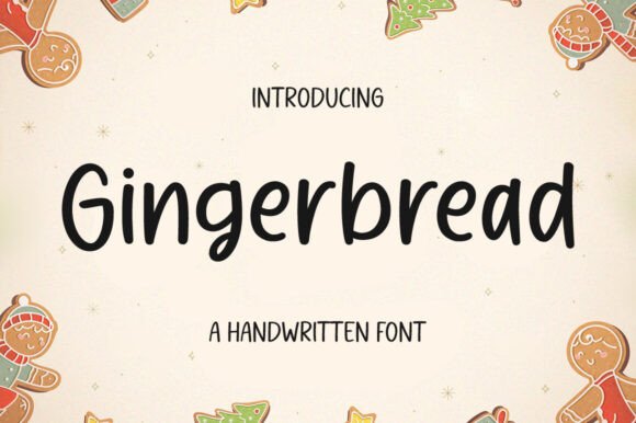 Gingerbread Font - Featured Image
