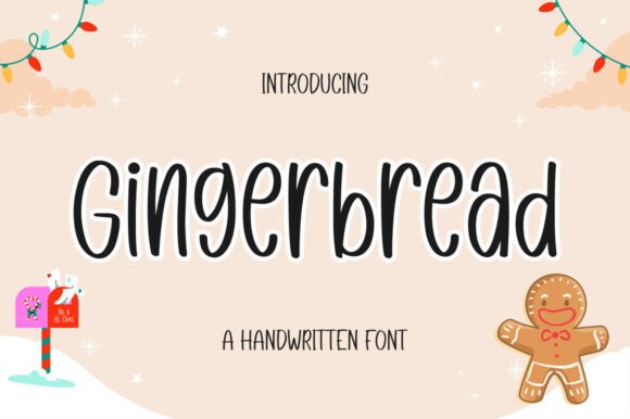 Gingerbread Font - Featured Image
