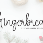 Gingerbread Font - Featured Image