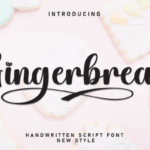 Gingerbread Font - Featured Image