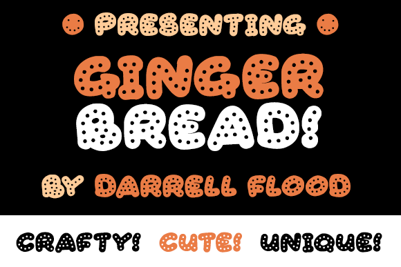 Gingerbread Font - Featured Image