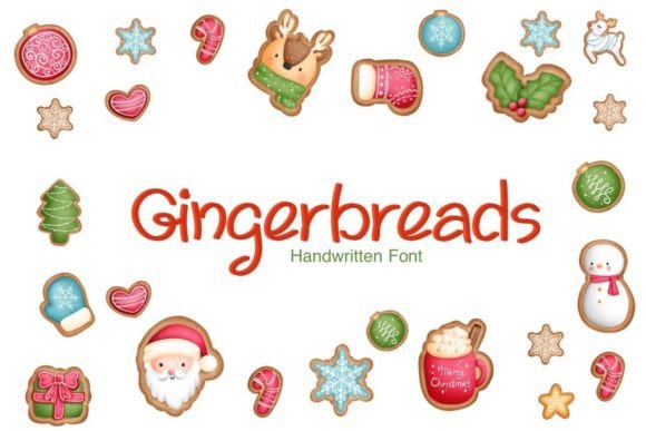 Gingerbreads Font - Featured Image
