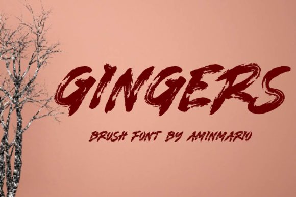 Gingers Font - Featured Image