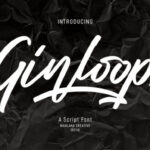 Ginloops Font - Featured Image