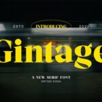 Gintage Font - Featured Image