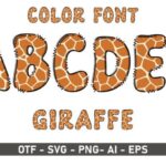 Giraffe Font - Featured Image