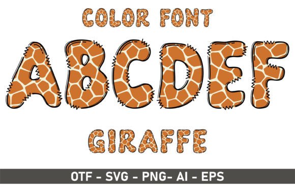 Giraffe Font - Featured Image