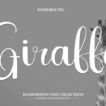 Giraffe Font - Featured Image