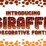 Giraffe Font - Featured Image