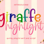 Giraffe Highlight Font - Featured Image