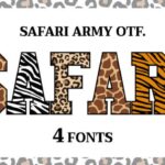 Giraffearmy Font - Featured Image
