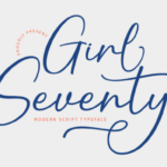 Girl Seventy Font - Featured Image