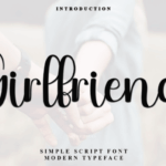 Girlfriend Font - Featured Image