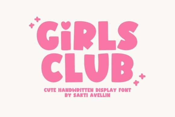 Girls Club Font - Featured Image