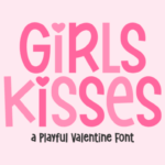 Girls Kisses Font - Featured Image