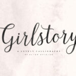 Girlstory Font - Featured Image