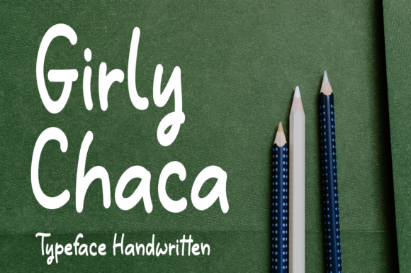 Girly Chaca Font - Featured Image