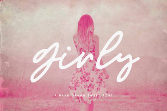 Girly Font - Featured Image
