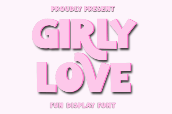 Girly Love Font - Featured Image