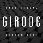 Girode Font - Featured Image
