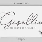 Gisellia Font - Featured Image