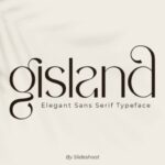 Gisland Font - Featured Image