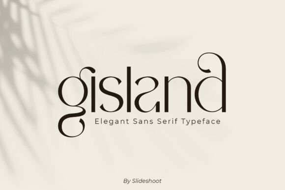 Gisland Font - Featured Image