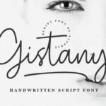 Gistany Font - Featured Image