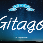 Gitago Font - Featured Image