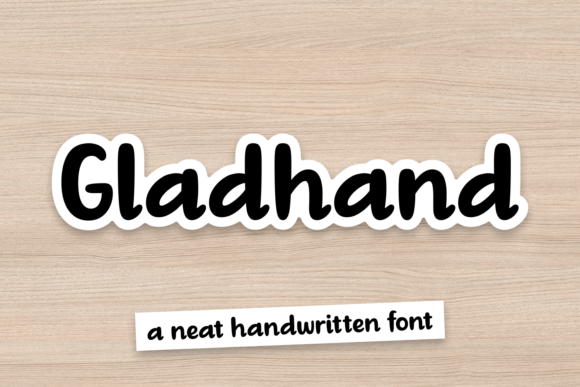 Gladhand Font - Featured Image