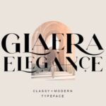 Glaera Elegance Font - Featured Image