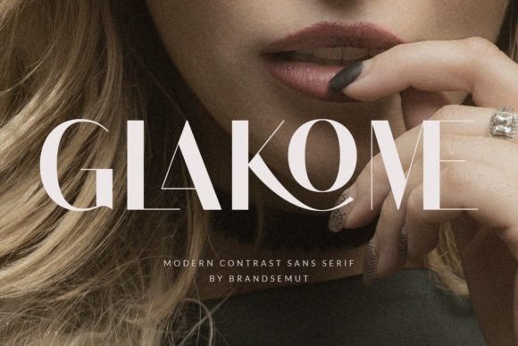 Glakome Font - Featured Image