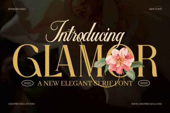 Glamor Font - Featured Image