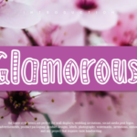 Glamorous Font - Featured Image