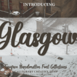 Glasgow Font - Featured Image
