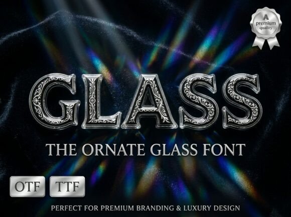 Glass Font - Featured Image