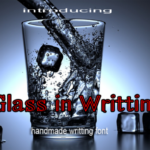 Glass in Writing Font - Featured Image