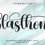 Glasthone Font - Featured Image